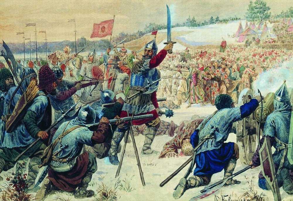 1581. покорение Сибири (Ермак в Сибири. кившенко) 1581. покорение Сибири (Ермак в Сибири. кившенко)