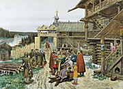 1317. возвышение Москвы (двор удельного князя. васнецов)